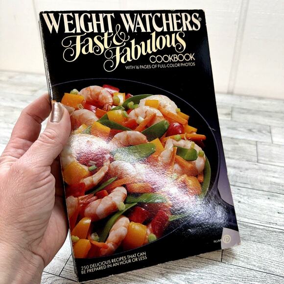 Vintage Paperback Weight Watchers Fast & Fabulous Cookbook Jean Nidetch 1985 WW - Picture 1 of 16
